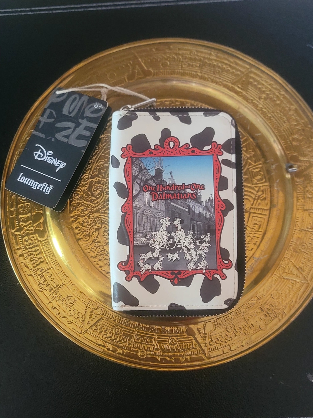 Disney Loungefly One Hundred and One Dalmatians Wallet - White/Black